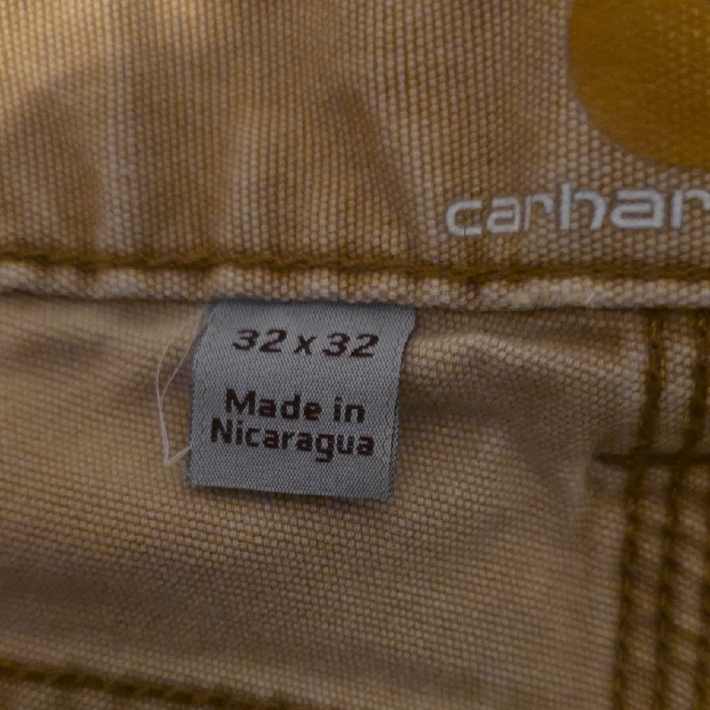 Carhartt Men's Khaki 32x32 - Picture 2 of 6